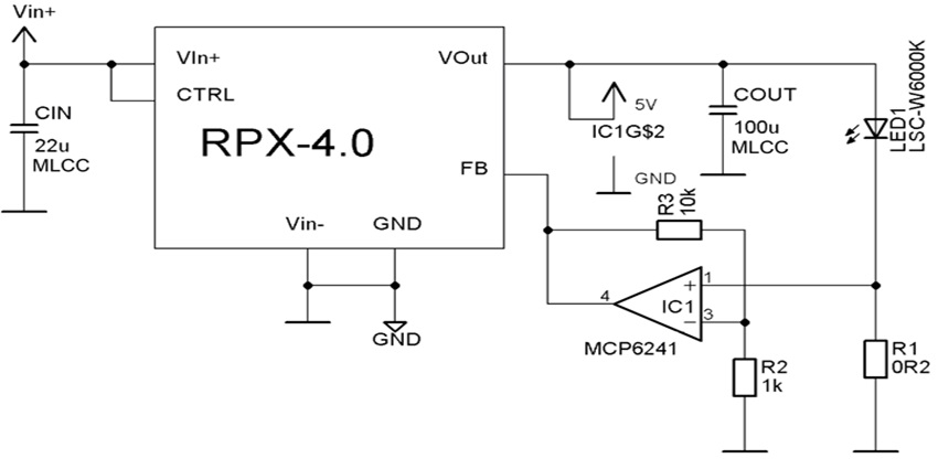 Current Source Application Example